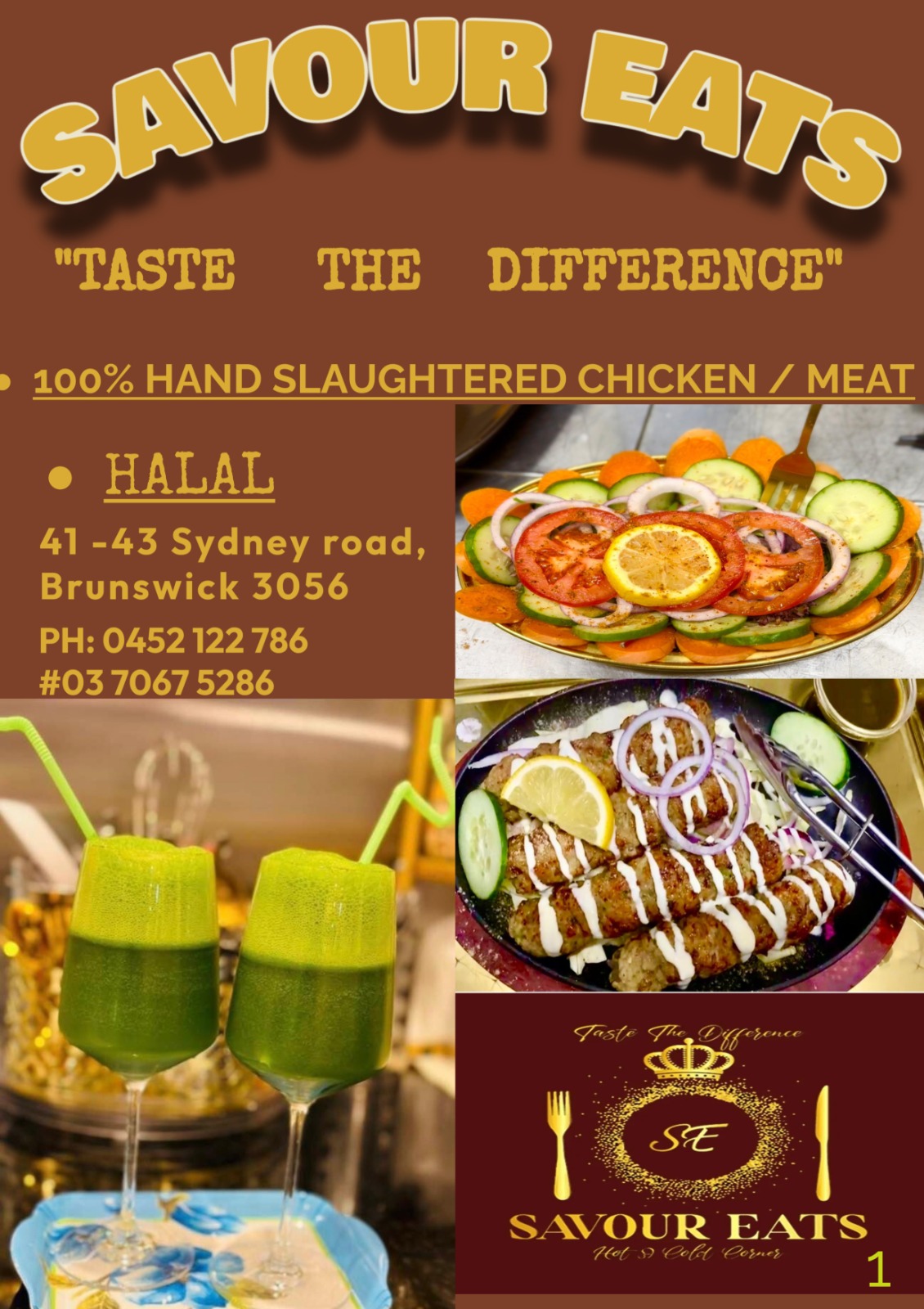 Halal & grill menu